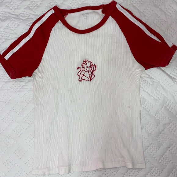 Brandy Melville Tops - brandy melville devil tee shirt !!